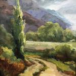 Sackett, Louise -
Storm on Taos -
8 x 10 Oil